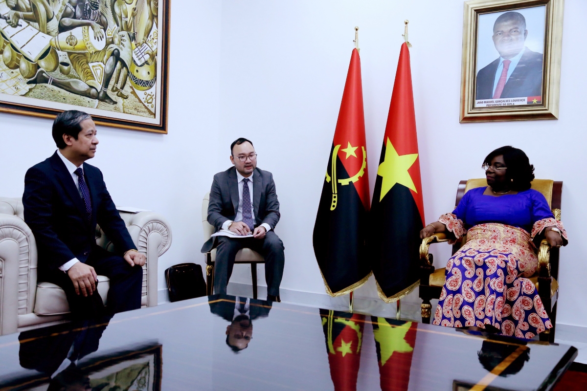 Vietnam and Angola increase all-round cooperation